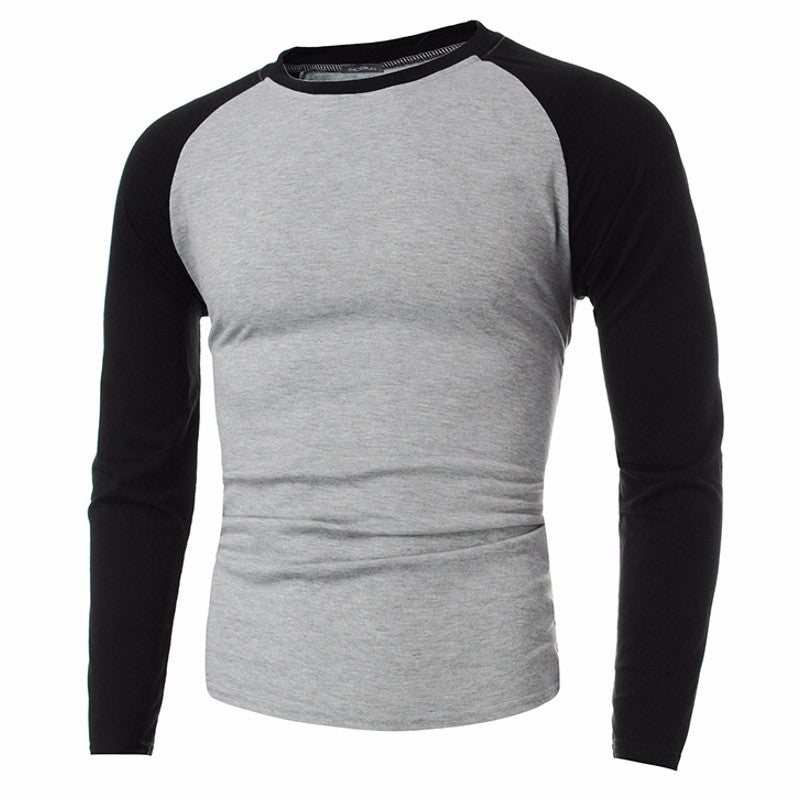 INCERUN T-shirts Cotton Men's Long Sleeve