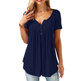 Summer Women Blouse Shirts