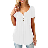 Summer Women Blouse Shirts