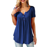 Summer Women Blouse Shirts