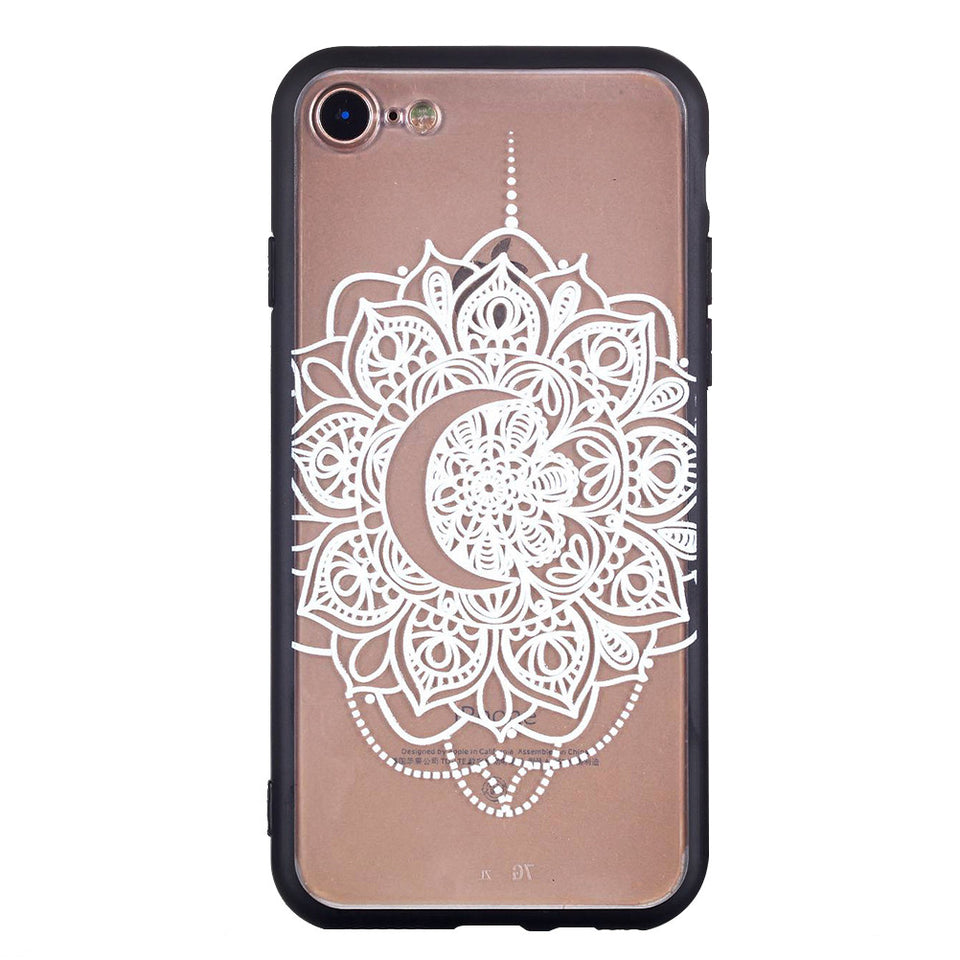 Case Embossment Varnish Design Scratch Resistant Phone Case for iPhone