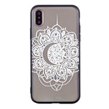 Case Embossment Varnish Design Scratch Resistant Phone Case for iPhone