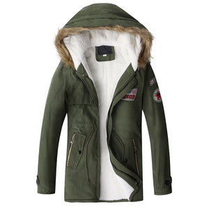 Fashion Men's Jacket Coat Military