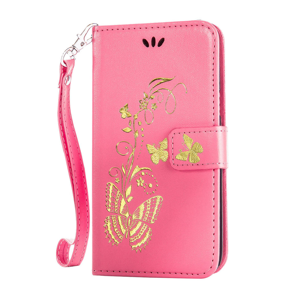 Gilding Butterfly Phone Case Soft Elegant Ultrathin Case Drop-proof  Shell for iPhone 6s