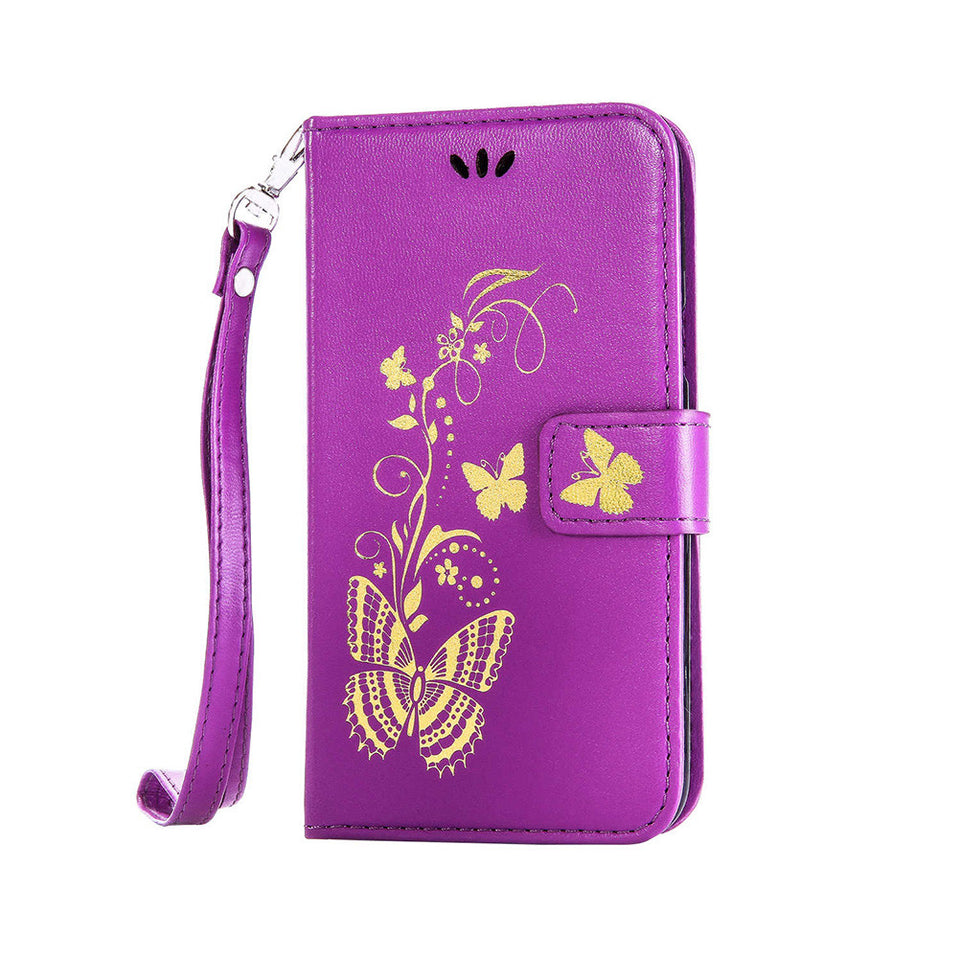 Gilding Butterfly Phone Case Soft Elegant Ultrathin Case Drop-proof  Shell for iPhone 6s