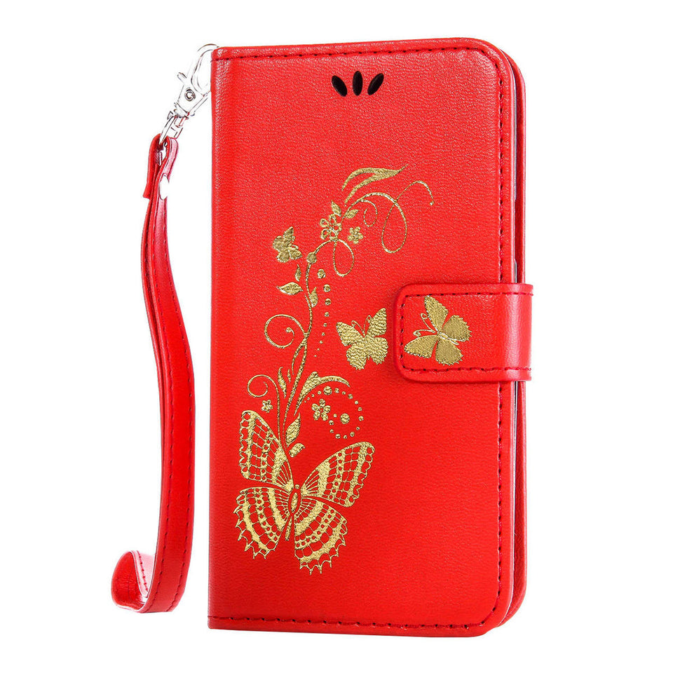 Gilding Butterfly Phone Case Soft Elegant Ultrathin Case Drop-proof  Shell for iPhone 6s