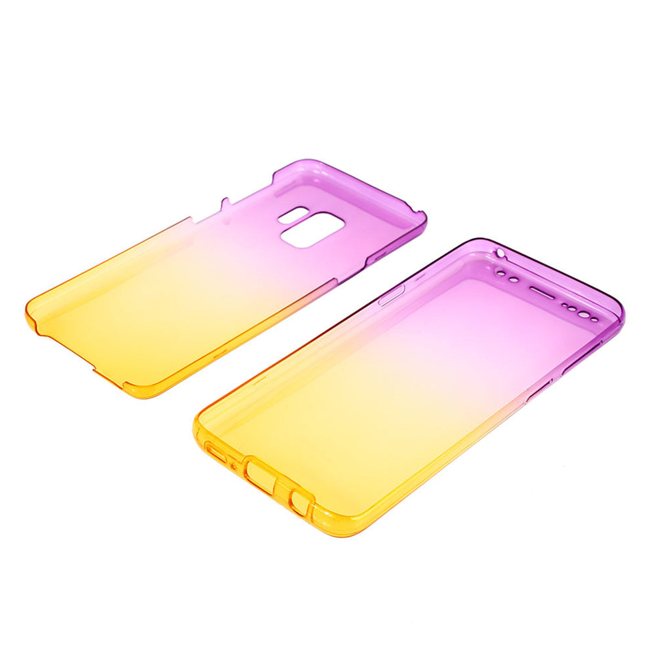 Transparent Multi-Color Protective  Phone Case