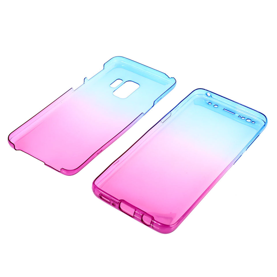 Transparent Multi-Color Protective  Phone Case