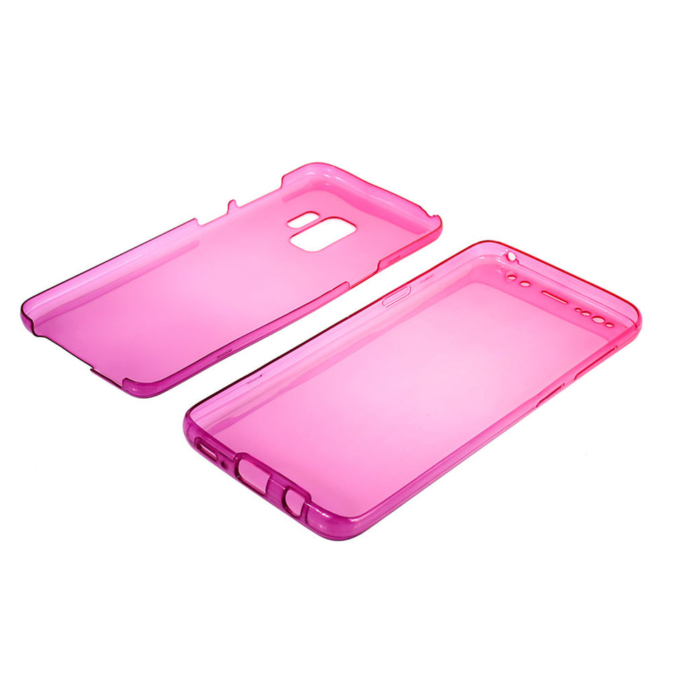 Transparent Multi-Color Protective  Phone Case