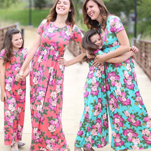 Mommy ＆ Me Women's Floral Print Dress