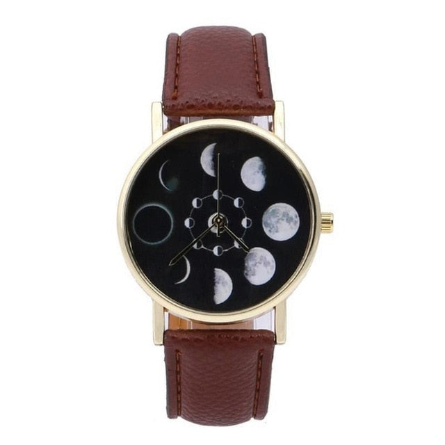 Phase Moon Lunar Watch