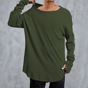 Longline Curve Hem Men's T-Shirt