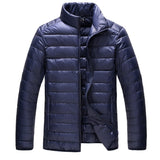 Winter Men's Stand Collar Duck Down Jacket