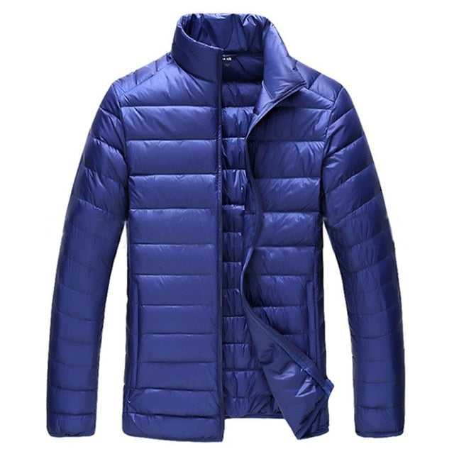 Winter Men's Stand Collar Duck Down Jacket