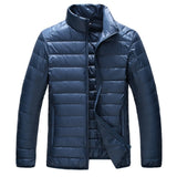 Winter Men's Stand Collar Duck Down Jacket