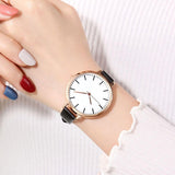 Luxury Thin Gold Steel Mesh Watch