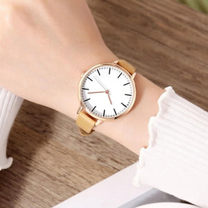 Luxury Thin Gold Steel Mesh Watch