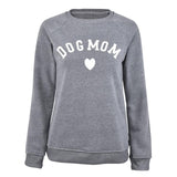 Dog Mom Women's Plus Velvet Sweatshirt